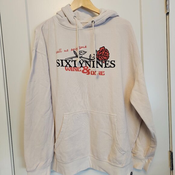 Open 925 Tan Sixty Nines Wine and Dine Hoodie 2xl - Picture 1 of 3